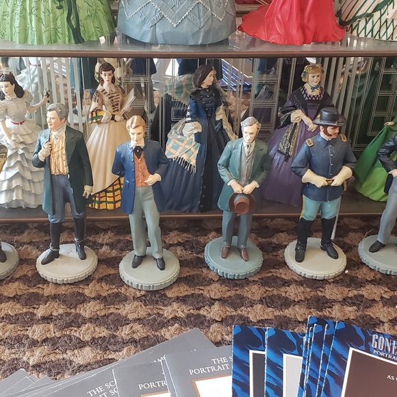 Franklin Mint Gone With The Wind Figurines - Picture 5 of 8